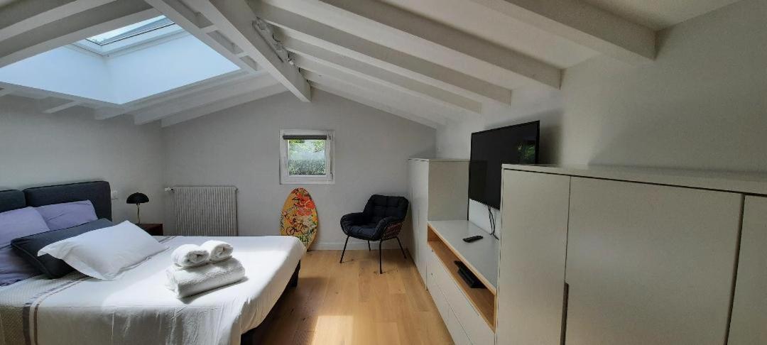 Chambre D'Hotes Avec Piscine Au Calme Dans Maison Basque Ascain Eksteriør billede