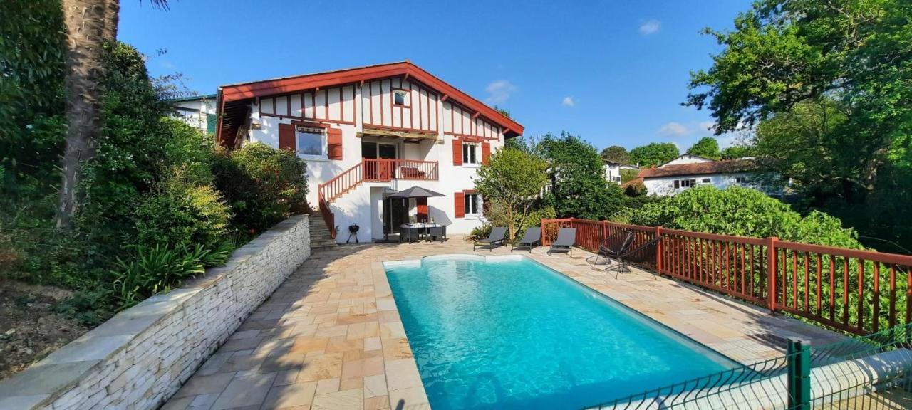 Chambre D'Hotes Avec Piscine Au Calme Dans Maison Basque Ascain Eksteriør billede